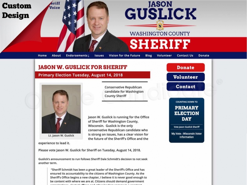 Jason  Guslick for Sheriff
