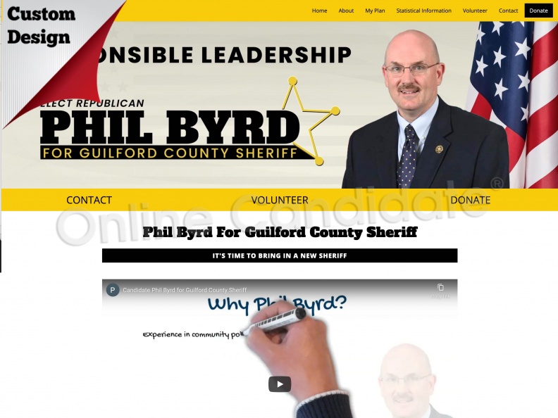 Phil Byrd For Guilford County Sheriff