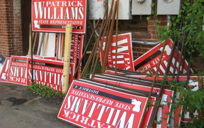 Great Uses For Old Campaign Signs