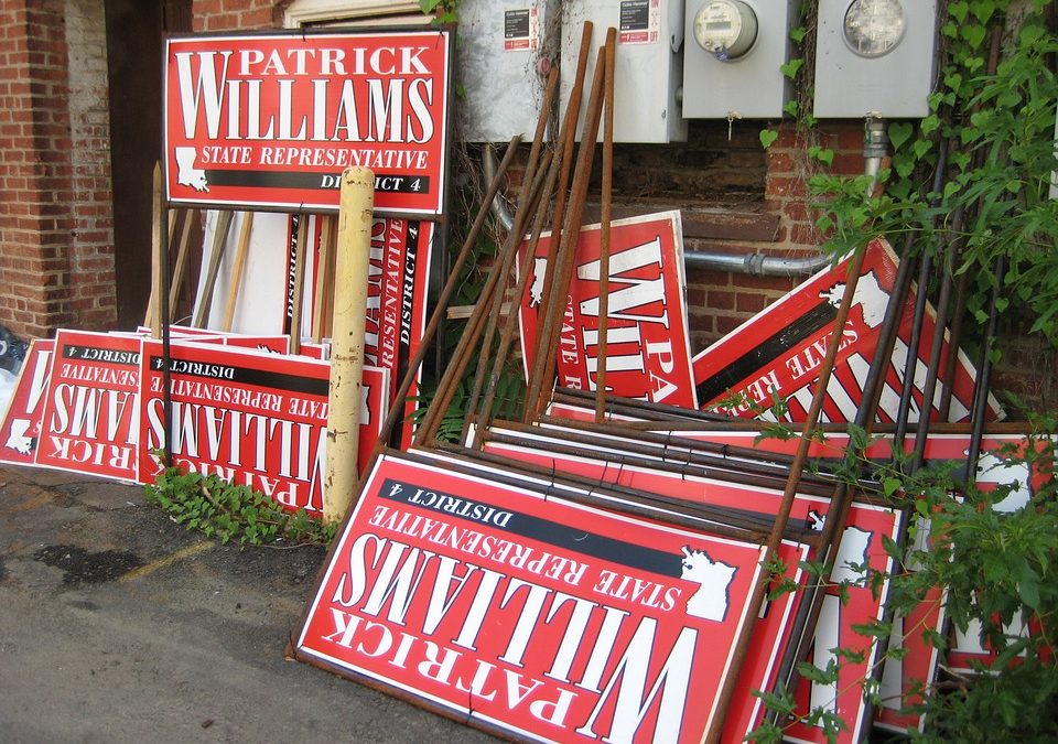 Great Uses For Old Campaign Signs