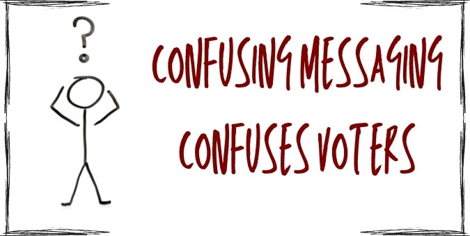 Confusing Messaging Only Confuses Voters