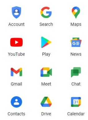 List of Google tool icons for political campaigns