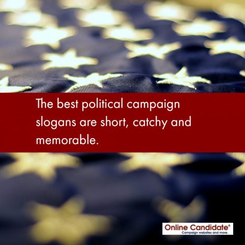 political campaign slogan tip