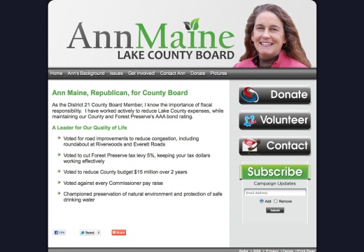 Ann Maine for Lake County Board