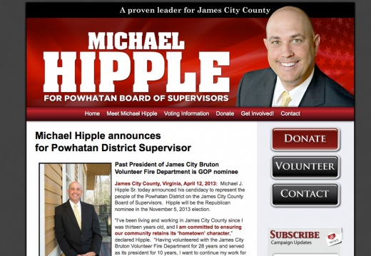 Michael Hipple for Powhatan District Supervisor