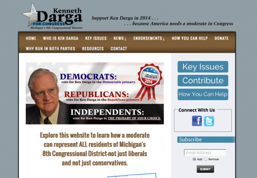 Kenneth Darga for Congress - Michigan\'s 8th Congressional District