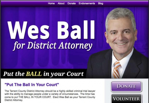 Wes Ball for Tarrant County District Attorney