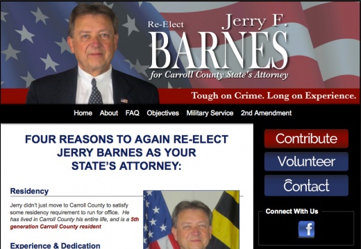 Jerry F. Barnes for Carroll County State Attorney