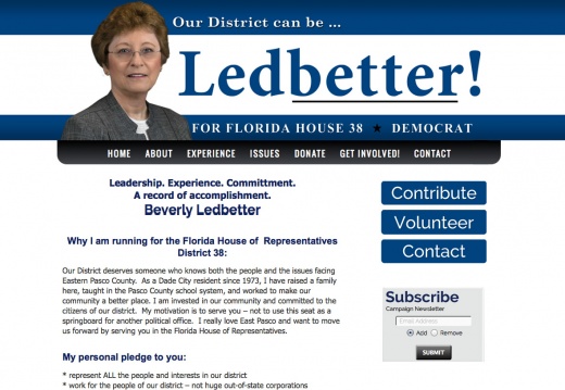 Beverly Ledbetter for Florida House District 38
