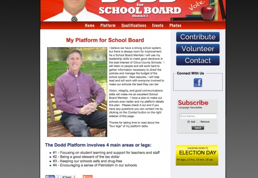 Douglas Dodd for School Board