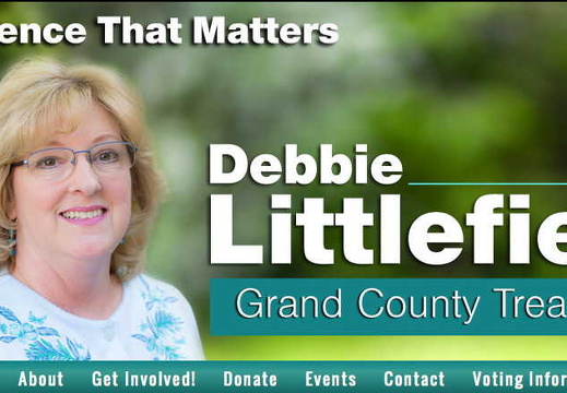 Debbie Littlefield for Moab UT Grand County Treasurer