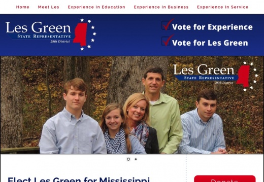Elect Les Green for Mississippi House of Representatives