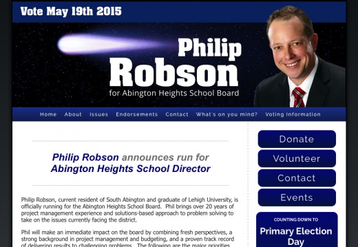 Philip Robson for Abington Heights School Director