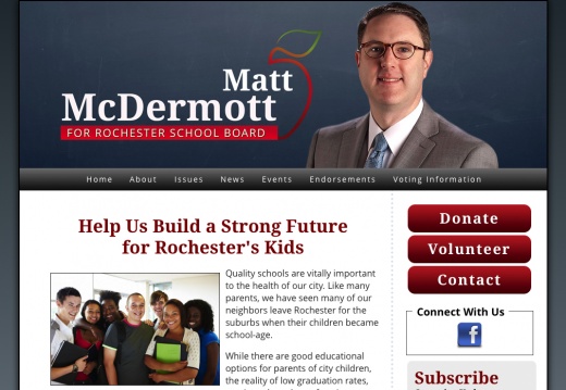 Matt McDermott for Rochester School Board
