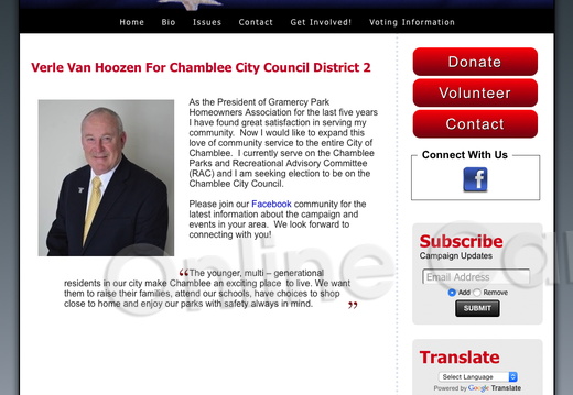 Vote Van Hoozen for Chamblee City Council