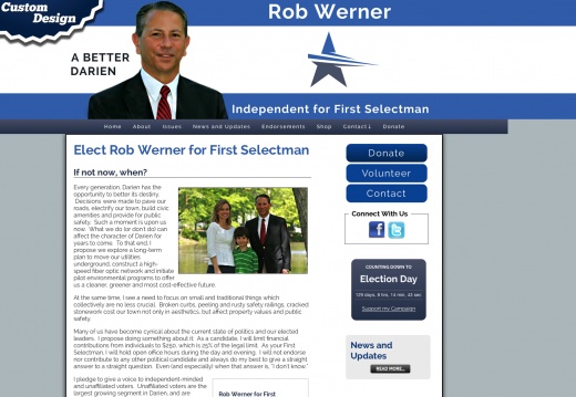 Rob Werner for First Selectman