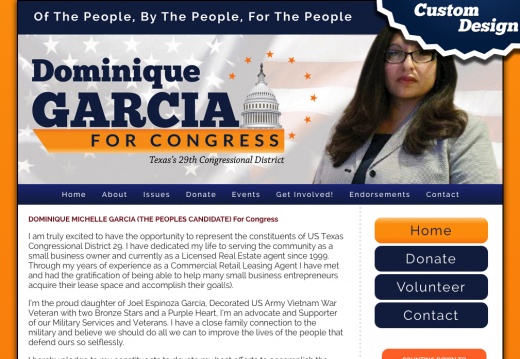 Dominique Michelle Garcia for Congress Texas's 29th Congressional District