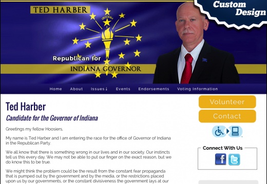 Ted Harber for the Governor of Indiana