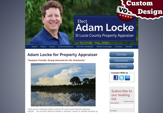 Adam Locke for Property Appraiser