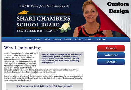 Shari A Chambers for Place 7 LISD School Board