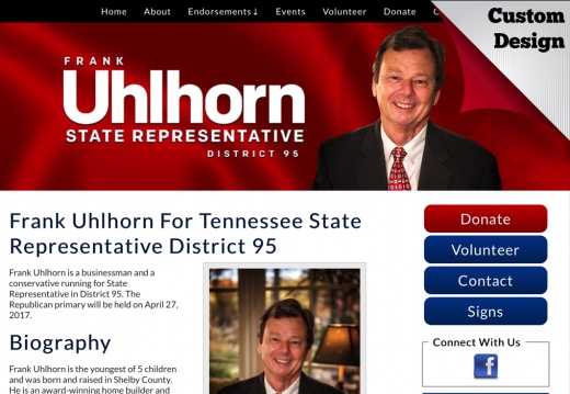 Frank Uhlhorn For Tennessee State Representative District 95