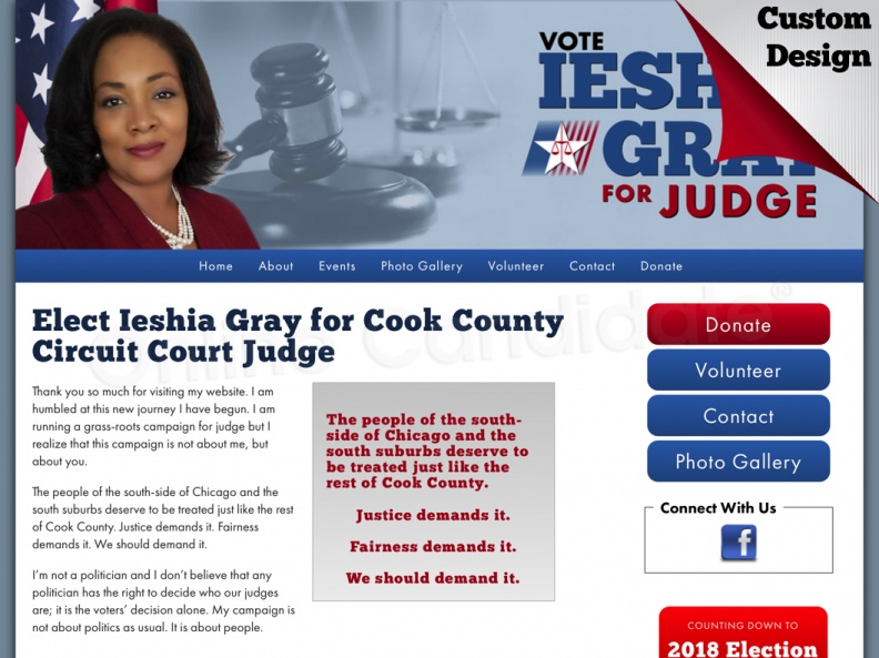 Ieshia Gray for Cook County Circuit Court Judge