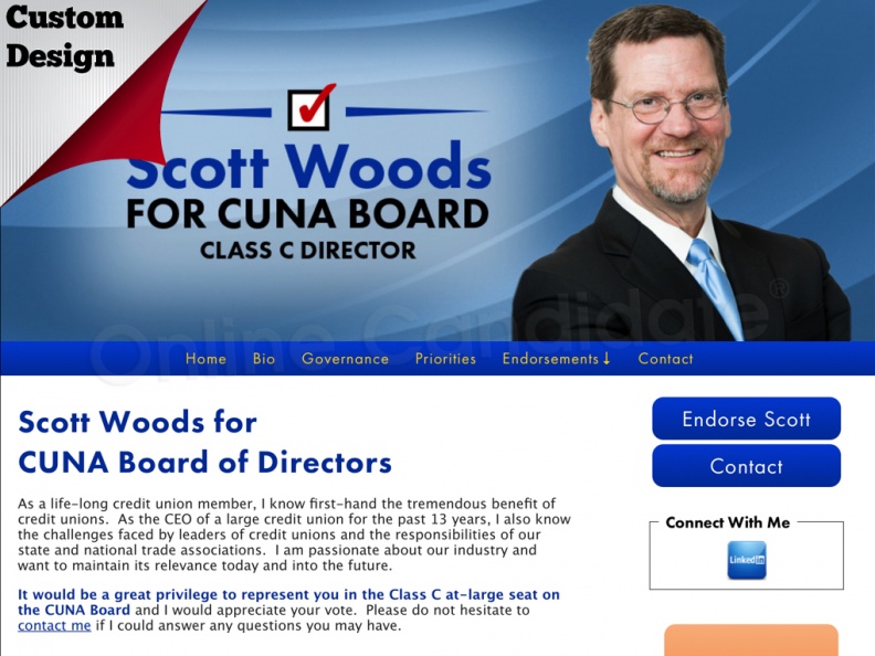 Scott Woods for CUNA Board of Directors