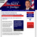 Michael W. Rickett For Wayne County Municipal Court Judge