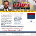 Jason A. Malott for Register of Wills