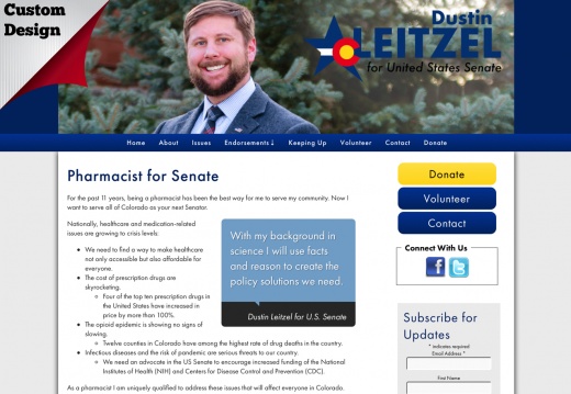 Dustin Leitzel for U.S. Senate