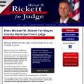 Michael W. Rickett For Wayne County Municipal Court Judge Integrity
