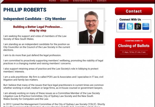  Phillip Roberts for City Councillor