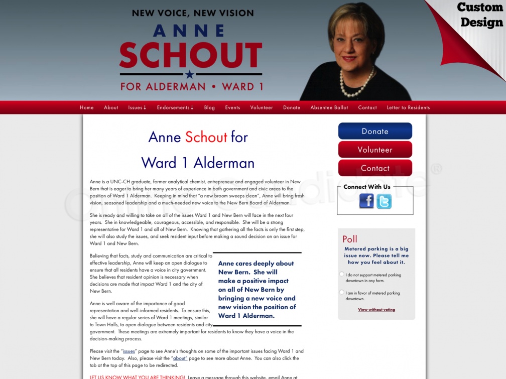 Anne Schout for Alderman Ward 1