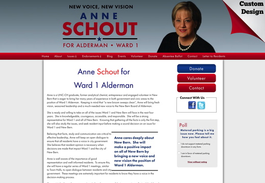 Anne Schout for Alderman Ward 1