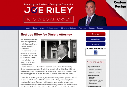 Joe Riley for State's Attorney