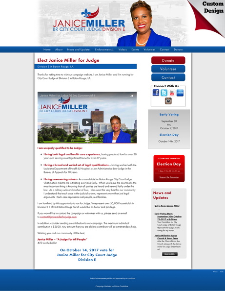 Janice Miller for Judge Division E in Baton Rouge, LA..jpg