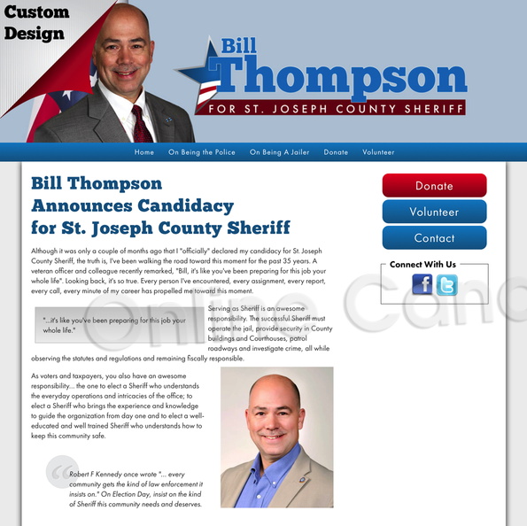 Bill Thompson Announces Candidacy for St. Joseph County Sheriff.jpg