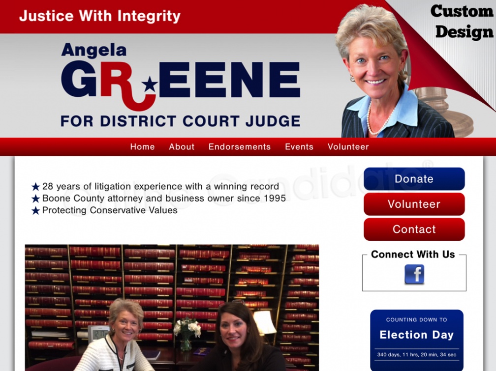 Angela Greene for Judge