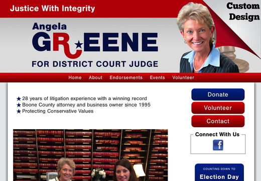 Angela Greene for Judge (9234 visits) Angela Greene for Judge
