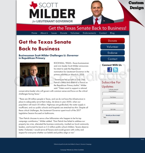 Scott Milder for Texas Lt. Governor Campaign.jpg