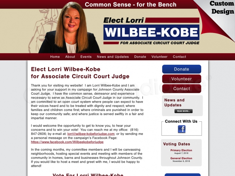 Lorri Wilbee Kobe for Associate Circuit Court Judge