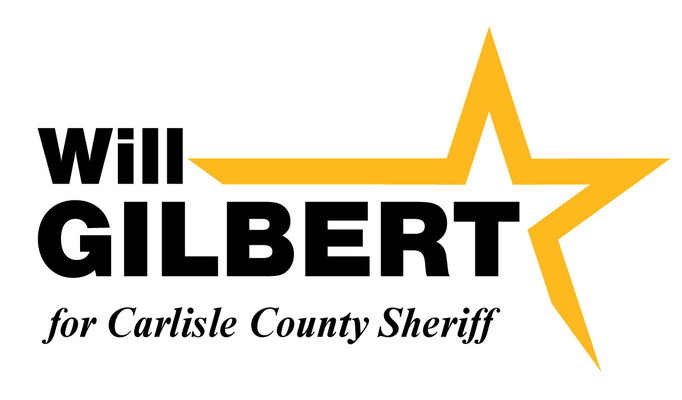 sheriff logo with block lettering and a yellow star