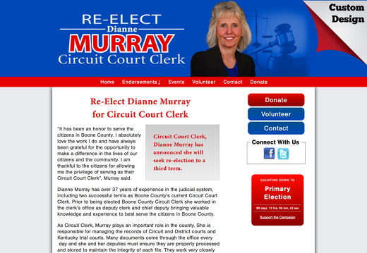 Re-Elect Dianne Murray for Circuit Court Clerk