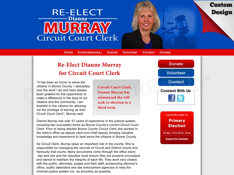 Re-Elect Dianne Murray for Circuit Court Clerk