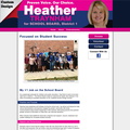 Heather Traynham for School Board, District 1. 