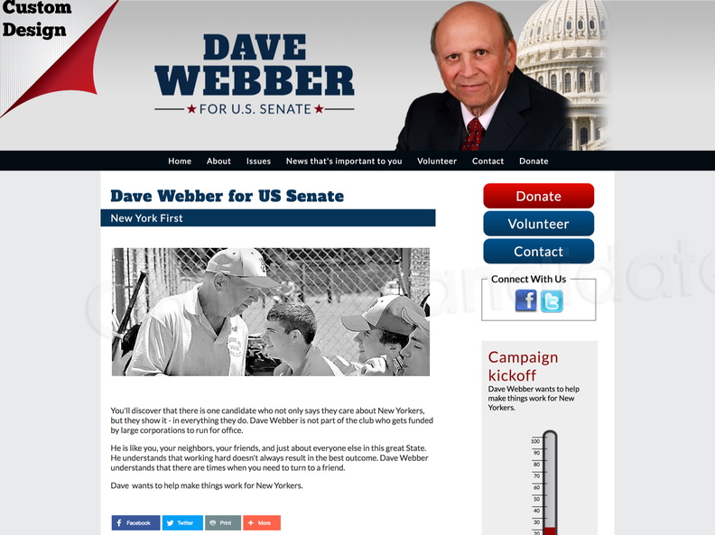 Dave Webber for US Senate