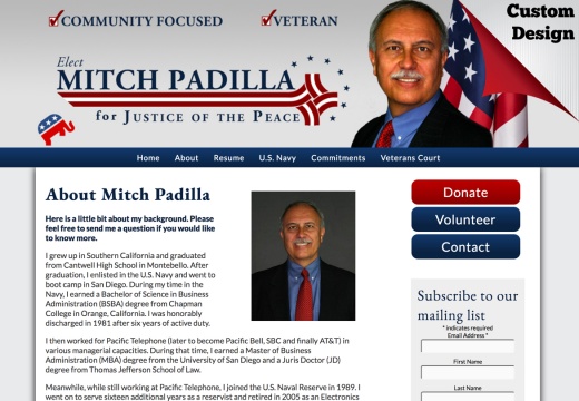 Mitch Padilla for Justice of the Peace