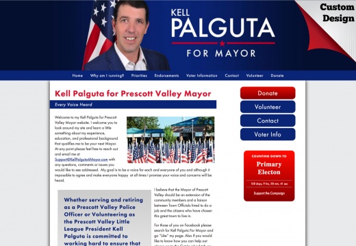 Kell Palguta for Prescott Valley Mayor