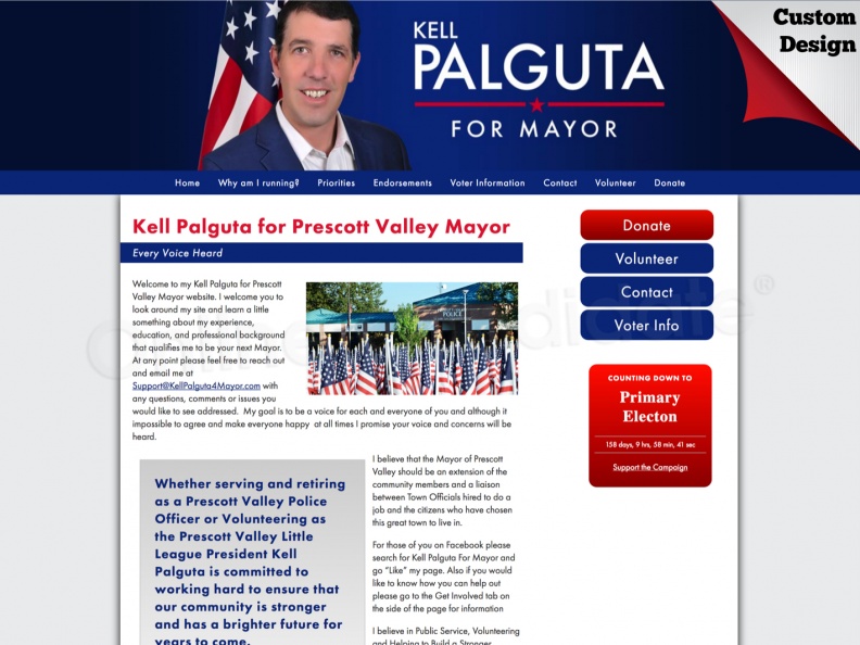 Kell Palguta for Prescott Valley Mayor