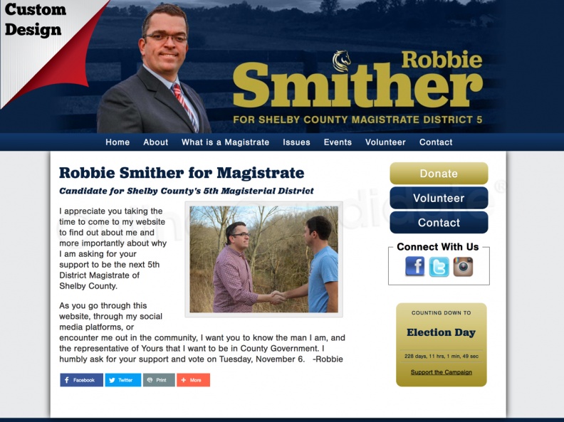Robbie Smither for Magistrate